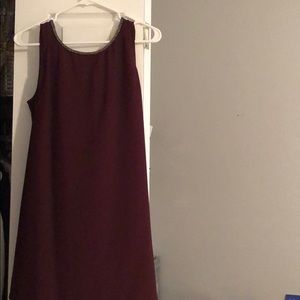 Maroon dress